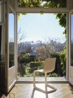 Vitra EVO-C stol, elfenben