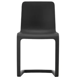 Vitra EVO-C stol, grafitgrå