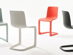 Vitra EVO-C stol, ljus mint