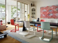 Vitra EVO-C stol, vallmoröd