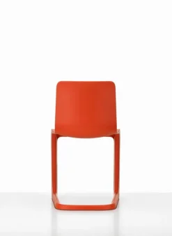 Vitra EVO-C stol, vallmoröd