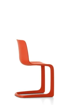 Vitra EVO-C stol, vallmoröd