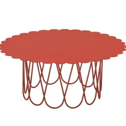 Vitra Flower bord, stort, rött