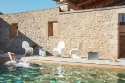 Vitra Metall Sidobord, S, galvaniserat