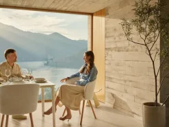 Vitra Mikado stol, natur ek - Nubia 01 elfenben/pärla