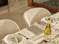 Vitra Mikado stol, natur ek - Nubia 01 elfenben/pärla