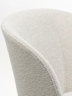 Vitra Mikado stol, natur ek - Nubia 01 elfenben/pärla