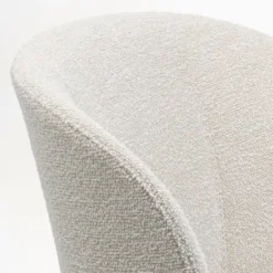 Vitra Mikado stol, natur ek - Nubia 01 elfenben/pärla