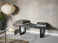 Vitra Nelson bänk, kort, svart ask