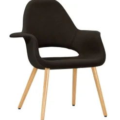Vitra Organic Chair, oak - chocolate/black