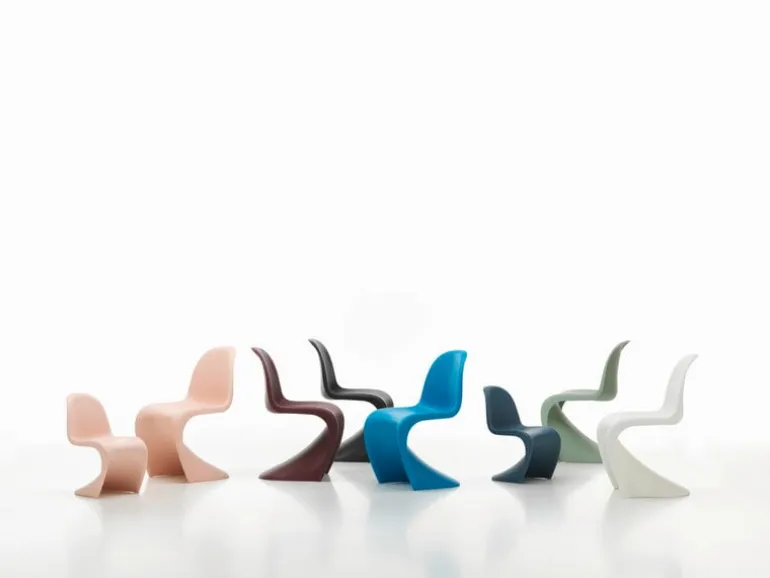 Vitra Panton stol, djupsvart