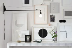 Vitra Petice Potence vägglampa, svart