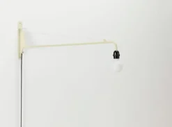 Vitra Petite Potence vägglampa, Prouvé Blanc Colombe