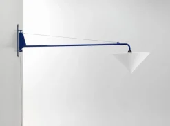 Vitra Petite Potence vägglampa, Prouvé Bleu Marcoule