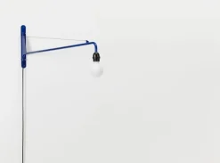 Vitra Petite Potence vägglampa, Prouvé Bleu Marcoule