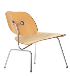 Vitra Plywood Group LCM fåtölj, ask - krom