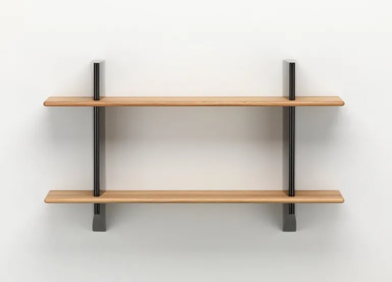 Vitra Rayonnage Mural hylla, djupt svart - ek