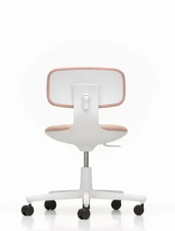 Vitra Rookie arbetsstol, blekrosa melange - ljusgrå