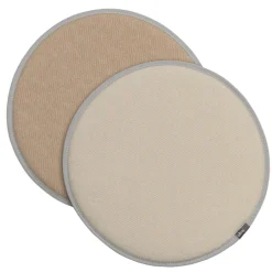 Vitra Seat Dot dyna, gräddvit - tobak