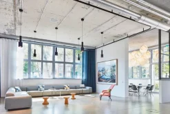 Vitra Slow Chair, röd/grädde - choklad