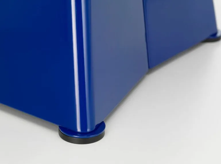 Vitra Tabouret Métallique pall, Prouvé Bleu Marcoule