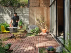 Vitra Wire Chair DKR, citron