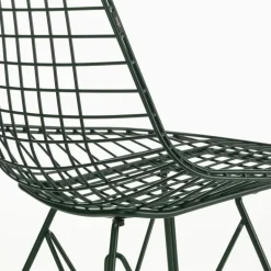 Vitra Wire Chair DKR, dark green
