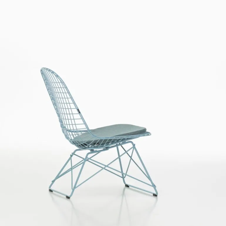 Vitra Wire Chair LKR, himmelsblå