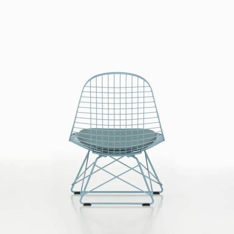 Vitra Wire Chair LKR, himmelsblå