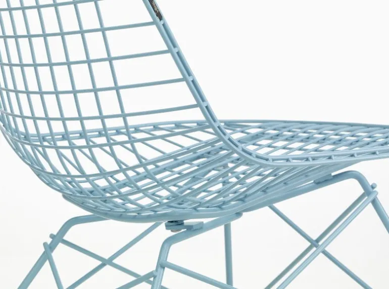 Vitra Wire Chair LKR, himmelsblå