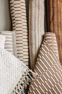 VM Carpet Duo Latua matta, vit - koppar