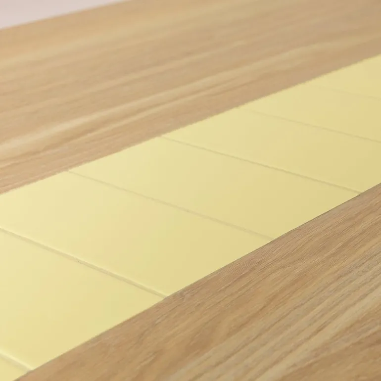 Warm Nordic Be My Guest matbord, vitoljad ek - gul