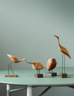 Warm Nordic Beak Bird, Låg Häger, ek