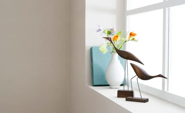 Warm Nordic Beak Bird, Low Heron, rökt ek