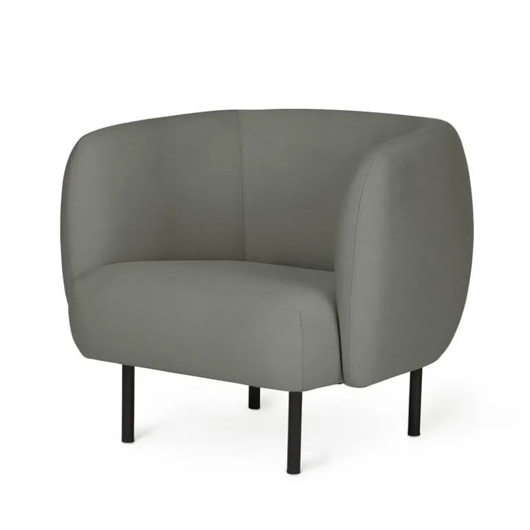 Warm Nordic Cape fåtölj, warm grey