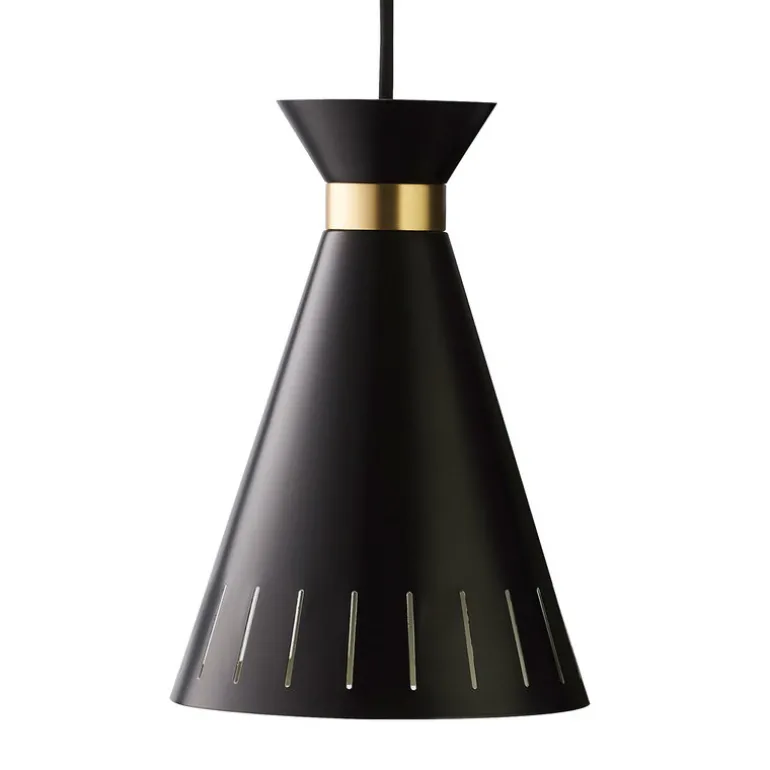 Warm Nordic Cone pendellampa, svart