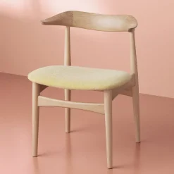 Warm Nordic Cow Horn stol, oljad ek - vanilj