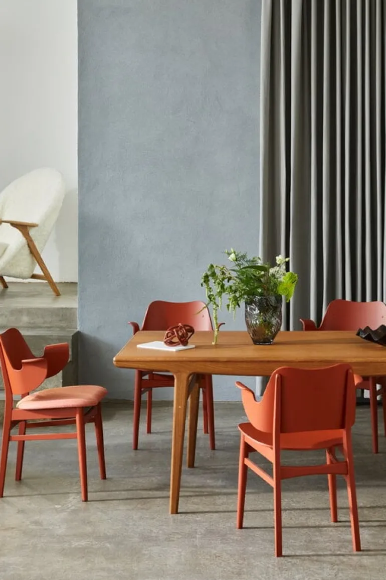 Warm Nordic Evermore matbord, 160 cm, inklusive 2 förlängningar, teakoljad ek