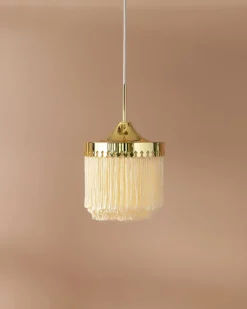 Warm Nordic Fringe pendellampa 20 cm, cream white