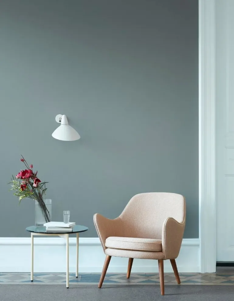 Warm Nordic From Above sidobord, 52 cm, brunt - gult