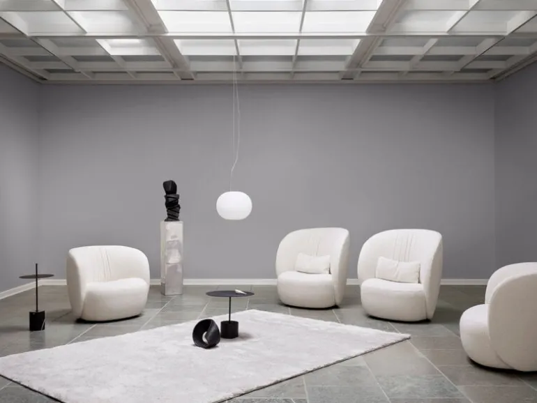 Wendelbo Calibre sidobord med handtag, hög, svart - Nero Marquina-marmor