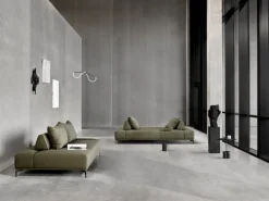 Wendelbo Calibre sidobord med handtag, hög, svart - Nero Marquina-marmor