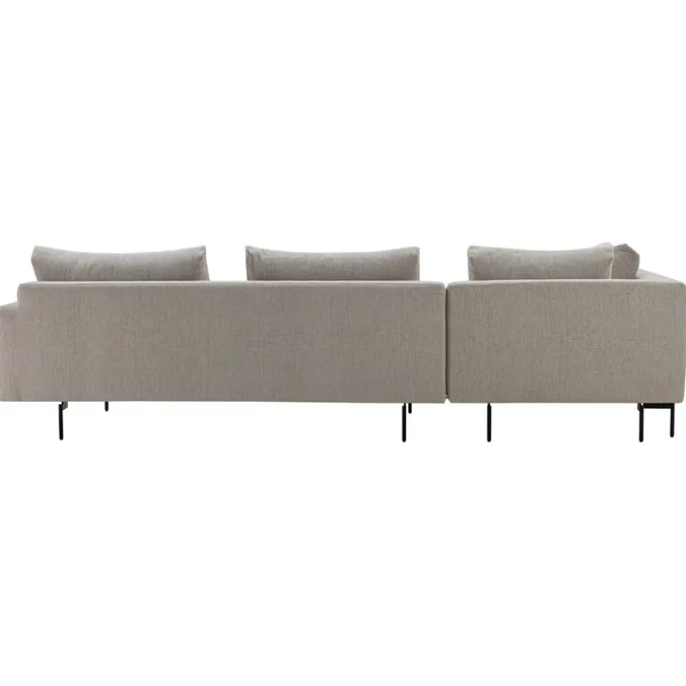 Wendelbo Edge V2 soffa, modul 12 och 34, svart - Soft 2 ljusgrå