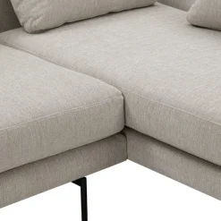 Wendelbo Edge V2 soffa, modul 11 och 33, svart - Soft 2 ljusgrå