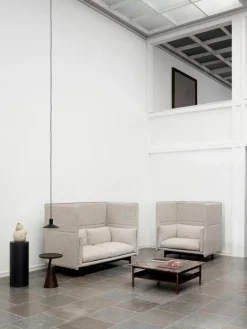 Wendelbo Mate sidobord, mörkt brunbetsad ek