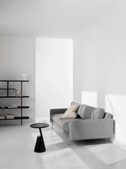 Wendelbo Mate sidobord, svartbetsad ek