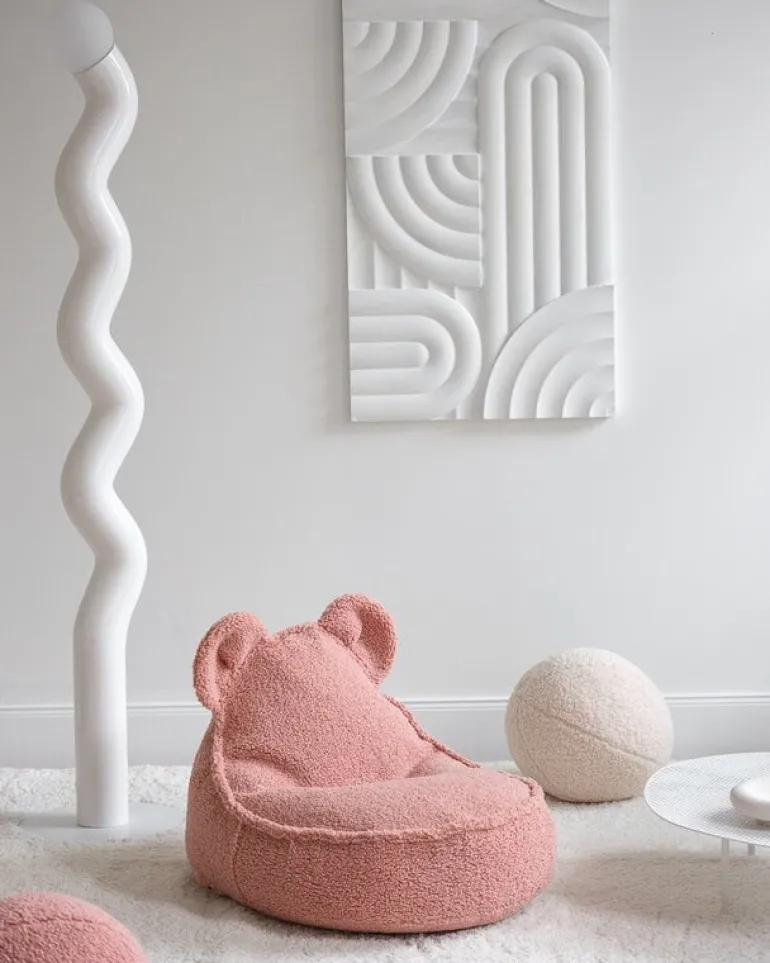 Wigiwama Bear, sittsäck, guava rosa