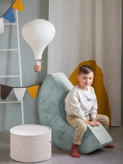 Wigiwama Pouffe set, pink mousse