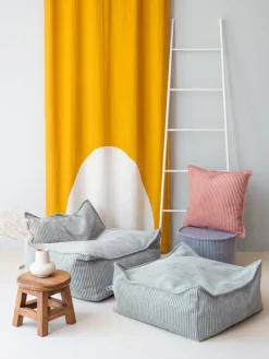 Wigiwama Square fotpall, peppermint green