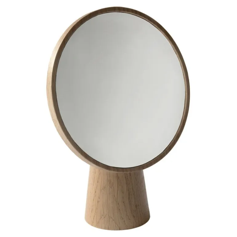Wooden Kuvastin spegel, ek